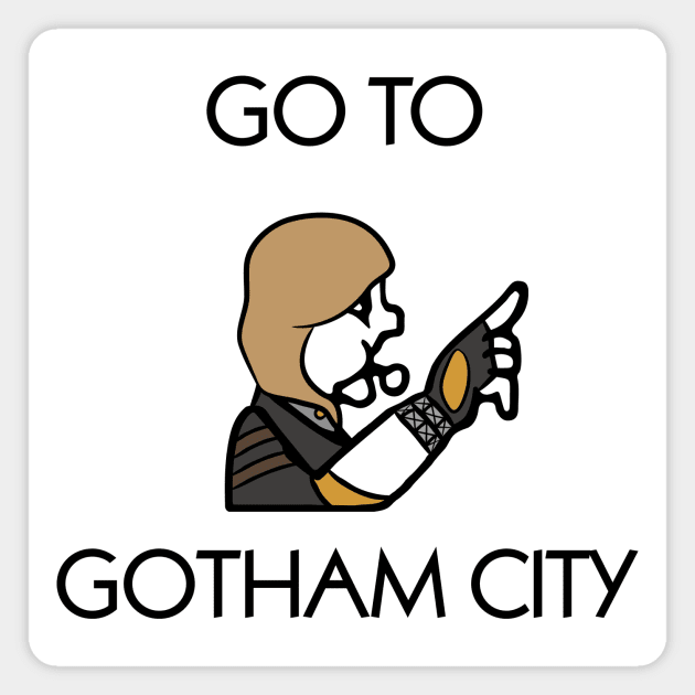 Go to Gotham Magnet by Jawes